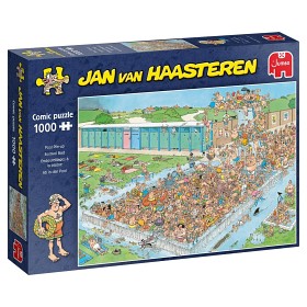 Bilde av Jan Van Haasteren Pussel Pool Pille-UP 1000-bitar