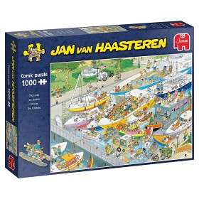 Bilde av Jan Van Haasteren Pussel The Locks (1000-bitar)
