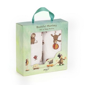 Bilde av Jellycat Muslinfiltar 2-pack (Apa)