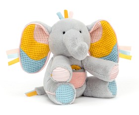 Bilde av Jellycat Peek-a-Boo Aktivitetsleksak Elly elefant