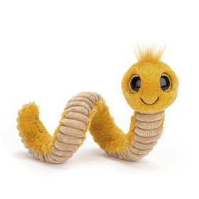 Bilde av Jellycat Wiggly Worm Yellow