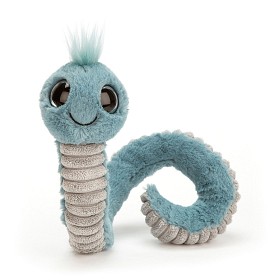 Bilde av Jellycat Wiggly Worm Blue