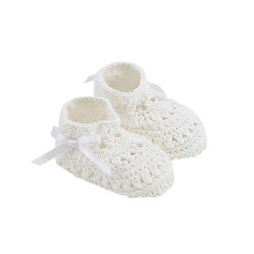 Bilde av Jocko Doptofflor 0-6 mån (Offwhite)