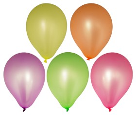 Bilde av Joker Ballonger 10-pack (Neonmix)