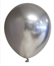 Bilde av Joker ballonger 6-pakning (sølv)