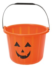 Bilde av Joker Halloween Godtebøtte Gresskar (Oransje)