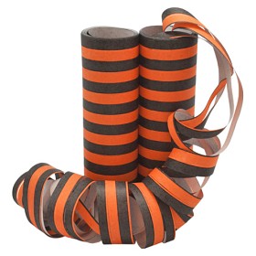 Bilde av Joker Halloween Serpentiner 2-pack (Svart/orange)