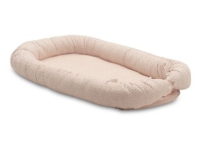 Bilde av Jollein Babynest Snake Pale (Rosa)