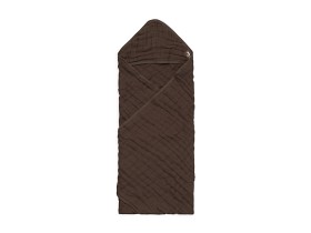 Bilde av Jollein Badcape Vrinklad Bomull 75x75cm (Chestnut)