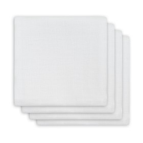 Bilde av Jollein Bamboo Muslin filt 70x70cm 4-pakning (Hvit)