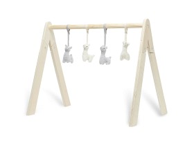 Bilde av Jollein Toys for babygym 4-pakning Lama (Grå/Hvit)