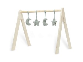 Bilde av Jollein Toys for babygym 4-pakning Moon (Askegrønn)