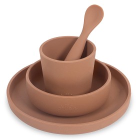 Bilde av Jollein Matservis Silikon (Caramel)