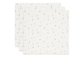 Bilde av Jollein Muslinklut 3-pack (Jungle Jambo)