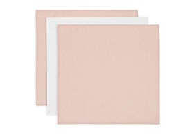 Bilde av Jollein Muslinklut 3-pack (Twinkling Wild Rose)