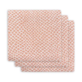 Bilde av Jollein Muslinfilt 70x70cm 3-pack Snake (Rosa)