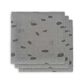 Bilde av Jollein Muslinfilt 70x70cm 3-pack Spot (Grå)