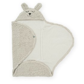 Bilde av Jollein Wrap Filt Rabbit (Nougat)