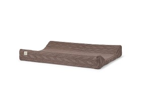 Bilde av Jollein Överdrag Skötbädd Stickad (Chestnut)