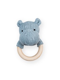 Bilde av Jollein Skallra och Bitring Flodhäst (Blå)
