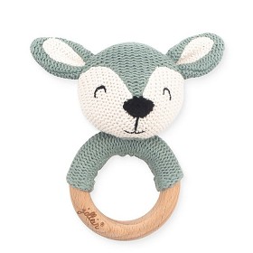 Bilde av Jollein Rattle Deer (Grønn)