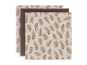 Bilde av Jollein Tvättlappar Meadow 3-pack (Chestnut)