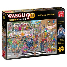 Bilde av Jumbo Wasgij? A Piece of Pride! #34 Pussel 1000-bitar