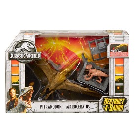 Bilde av Jurassic World - Destruct-a-Saurs - Pteranodon och Microceratus