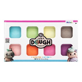 Bilde av Just Dough Pastellfarget modellkitt 8 stk