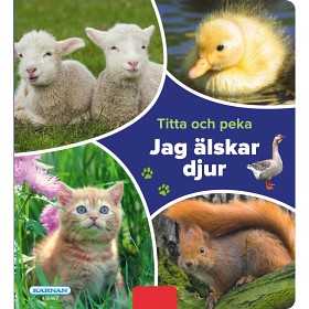 Bilde av Kärnan - Titta och peka: Jag älskar djur