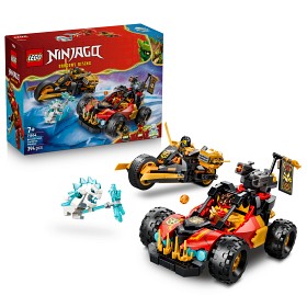 Bilde av LEGO Ninjago 71864 Kais og Coles kombinasjonskjøretøy