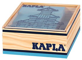 Bilde av Kapla byggstavar, Ljusblå, 40 st