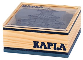 Bilde av Kapla Byggstavar 40 st i färg (Mörkblå)