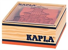 Bilde av Kapla byggstavar, Orange, 40 st