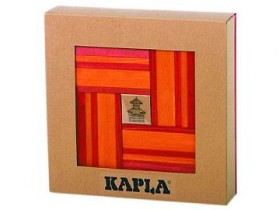 Bilde av Kapla byggstavar, Röd & Orange, 40 st