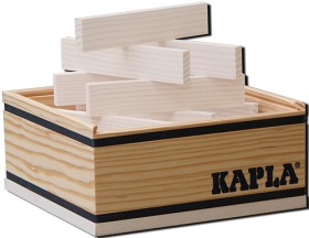 Bilde av Kapla byggstavar, Vit, 40 st