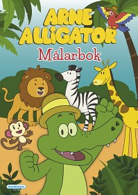 Bilde av Kärnan Arne Alligator Malebok