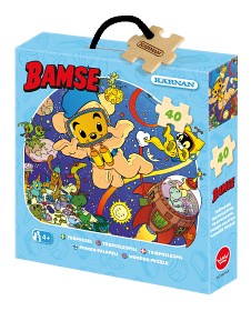 Bilde av Kärnan Bamse Eskepuslespil 40-biter (Rom)
