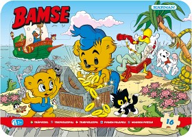 Bilde av Kärnan Bamse Puslespill 16-biter (Sjørøvere)