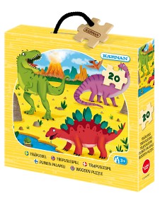 Bilde av Kärnan Dinosaurier Trepuslespill (20-bitar)