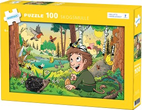 Bilde av Kärnan Skogsmulle Pappussel 100-bitar