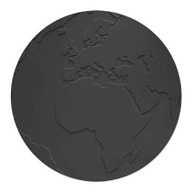 Bilde av KG Desgin Atlas Underlägg i Silikon (Mörkgrå)