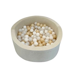 Bilde av KiDKii Ballbasseng 90x30 cm med 150 Baller (Beige)