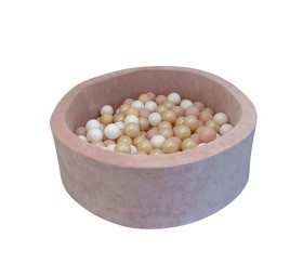 Bilde av KiDKii Ballbasseng 90x30 cm med 150 Baller (Light Pink)