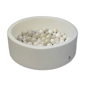 Bilde av  KiDKii Ballbasseng Velvet 90x30 cm (Off White)