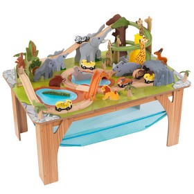 Bilde av Kidkraft Adventure Tracks Safari Run Play Table