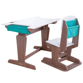 Bilde av Kidkraft Grow Together Skrivebord (Gray Ash)