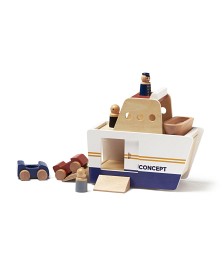 Bilde av Kids Concept Färja med bilar AIDEN