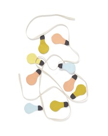 Bilde av Kids Concept Girlang Glödlampa (Grön)