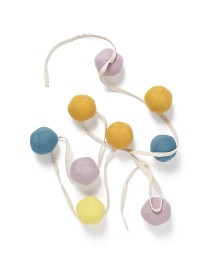 Bilde av Kids Concept Girlang Pompoms (Lila)